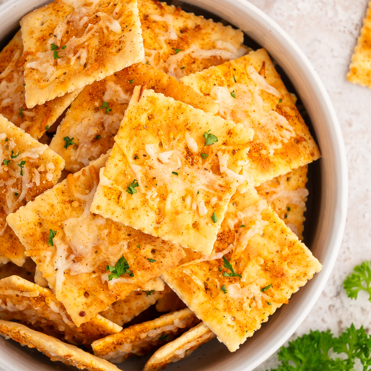 Air Fryer Old Bay Saltine Crackers