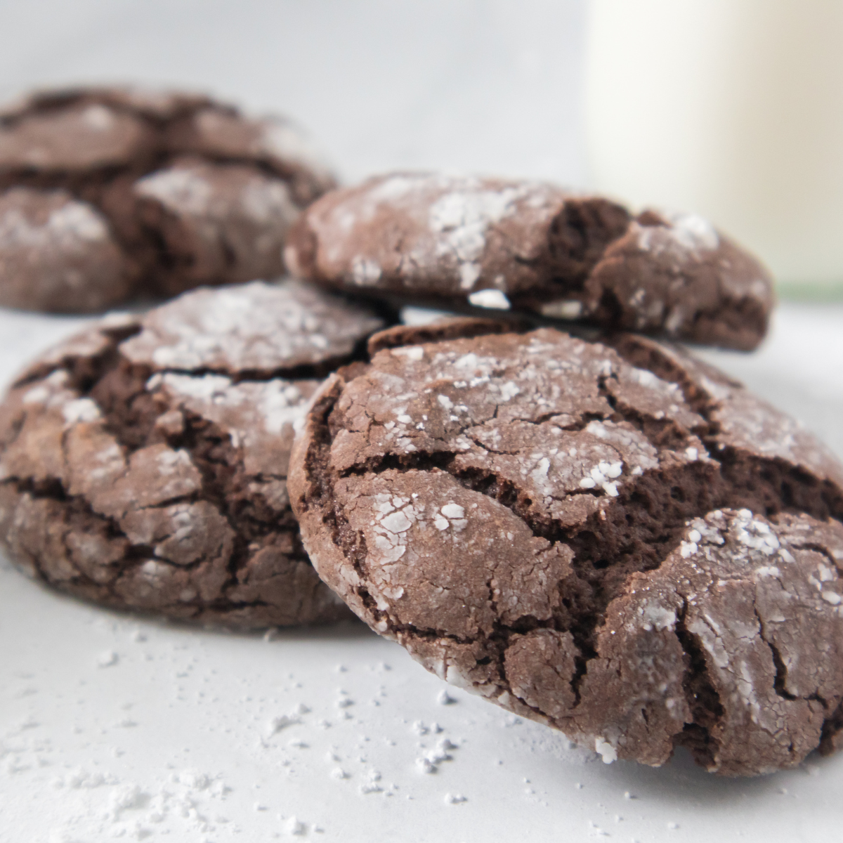 Air Fryer Chocolate Cake Mix Cookies