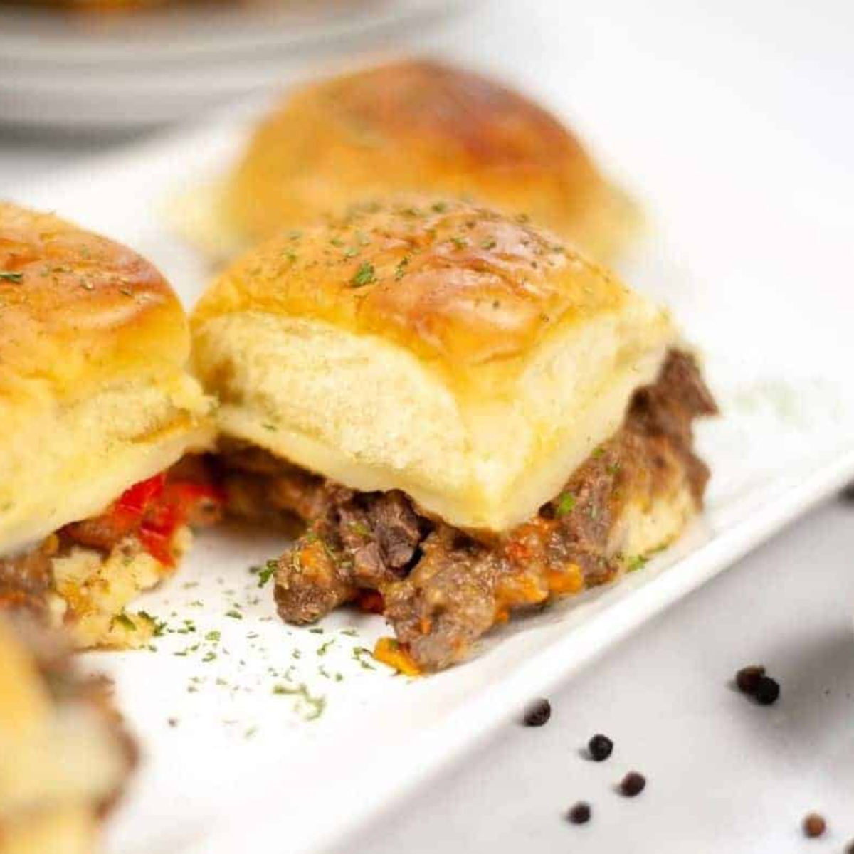 Instant Pot Philly Cheesesteak Sliders Fork To Spoon 3947