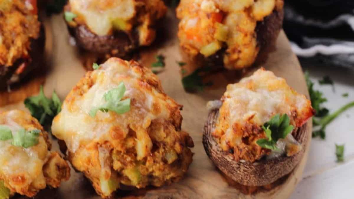 Red Lobster Stuffed Mushrooms