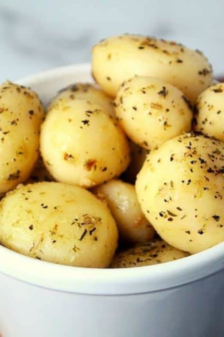 Air Fryer Canned Potatoes