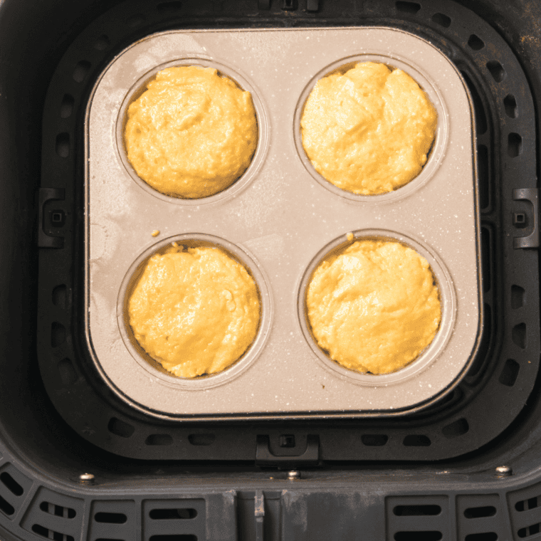 Air Fryer Cornbread Muffins