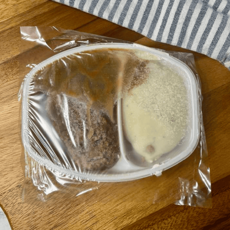 Air Fryer Stouffer’s Frozen Meatloaf