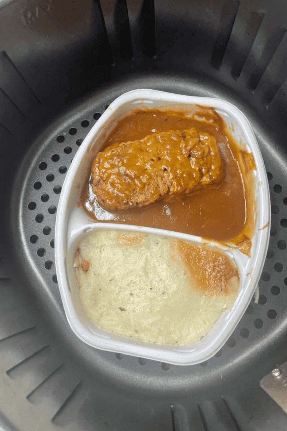 Air Fryer Stouffer’s Frozen Meatloaf - Fork To Spoon