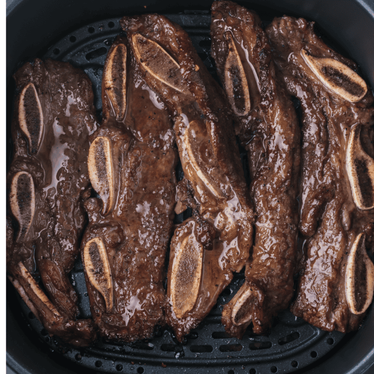 Air Fryer Trader Joe's Korean Short Ribs Fork To Spoon