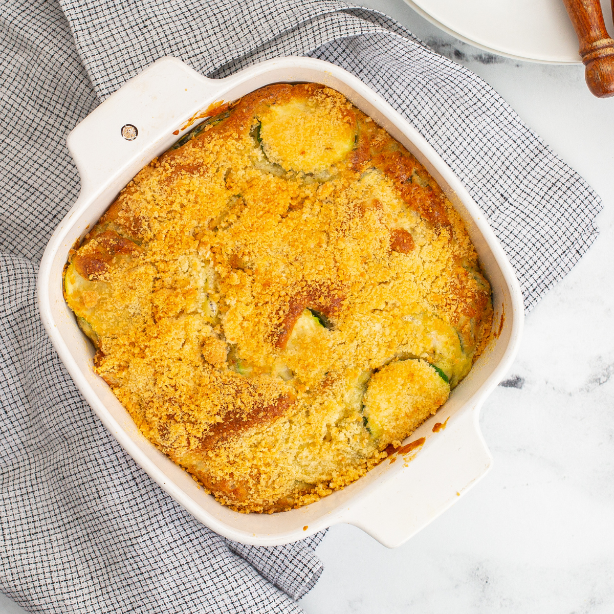 Air Fryer Zucchini Casserole