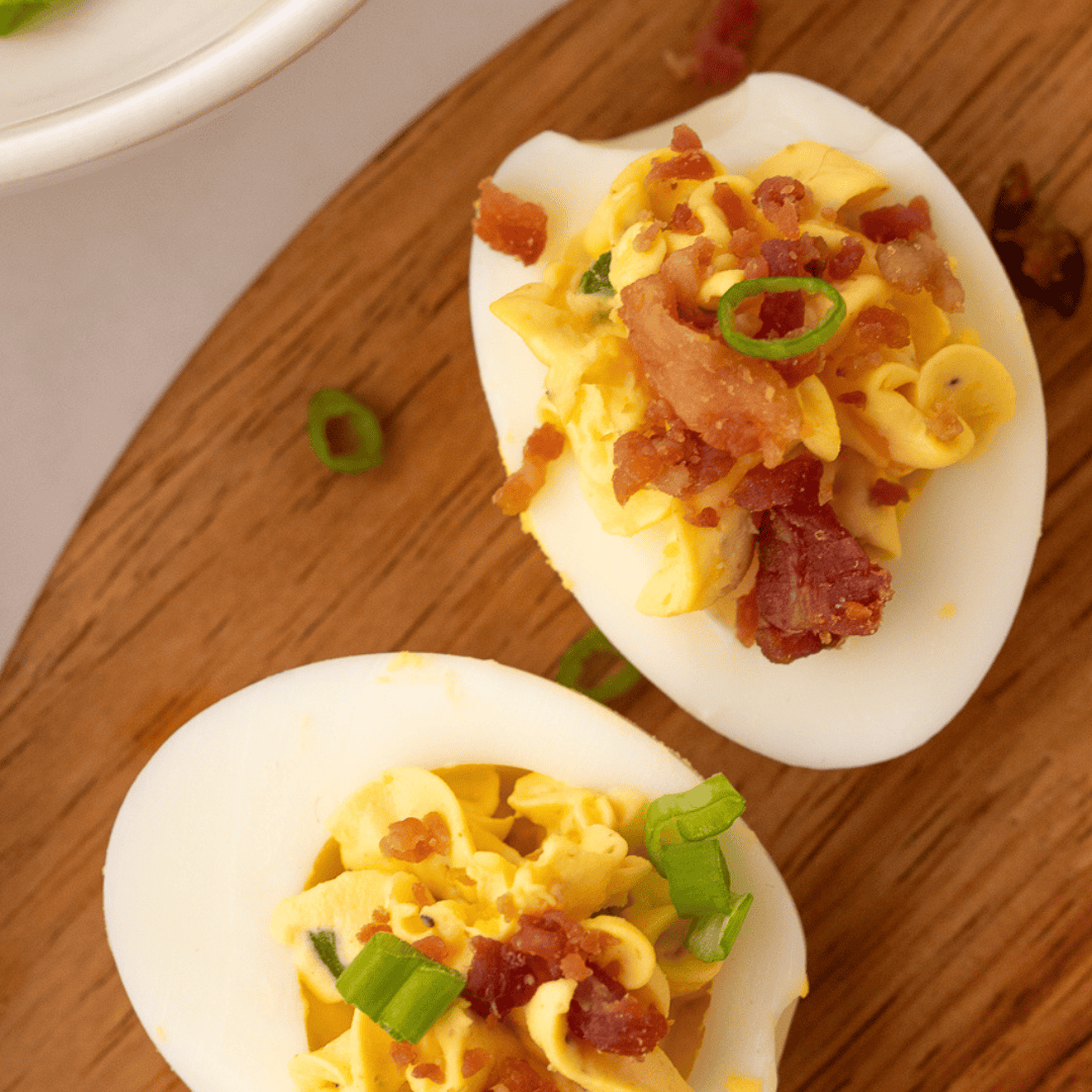 deviled eggs