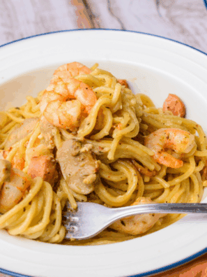 Copycat Red Lobster Cajun Chicken Linguini Alfredo Recipe