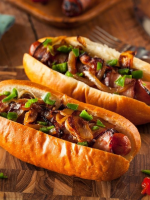 Frozen Hot Dogs in the Air Fryer