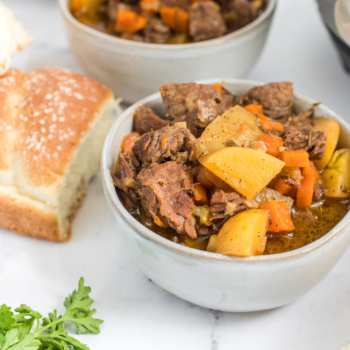 Ninja Foodi Beef Stew - Fork To Spoon