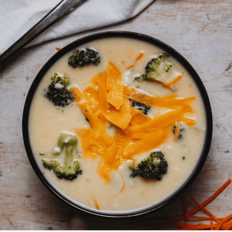 Ninja Foodi Broccoli Cheddar Soup