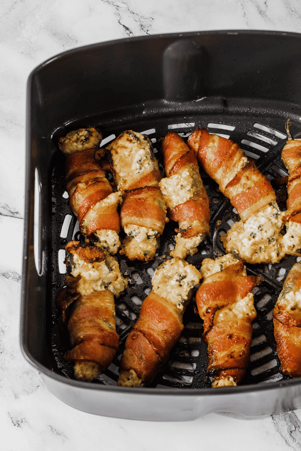 Ninja Foodi Grill Bacon-Wrapped Jalapeno Poppers