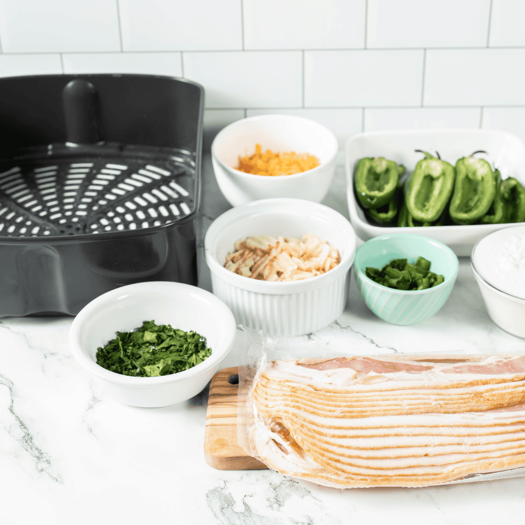 Ninja Foodi Grill BaconWrapped Jalapeno Poppers Fork To Spoon