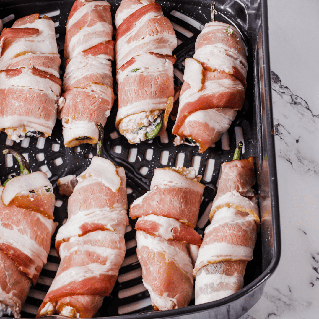 Ninja Foodi Grill BaconWrapped Jalapeno Poppers Fork To Spoon