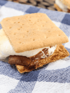 Air Fryer Candy S'mores