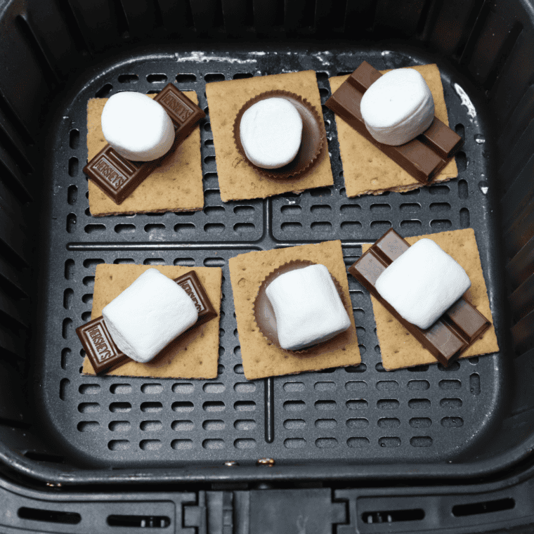 Air Fryer Candy S'mores