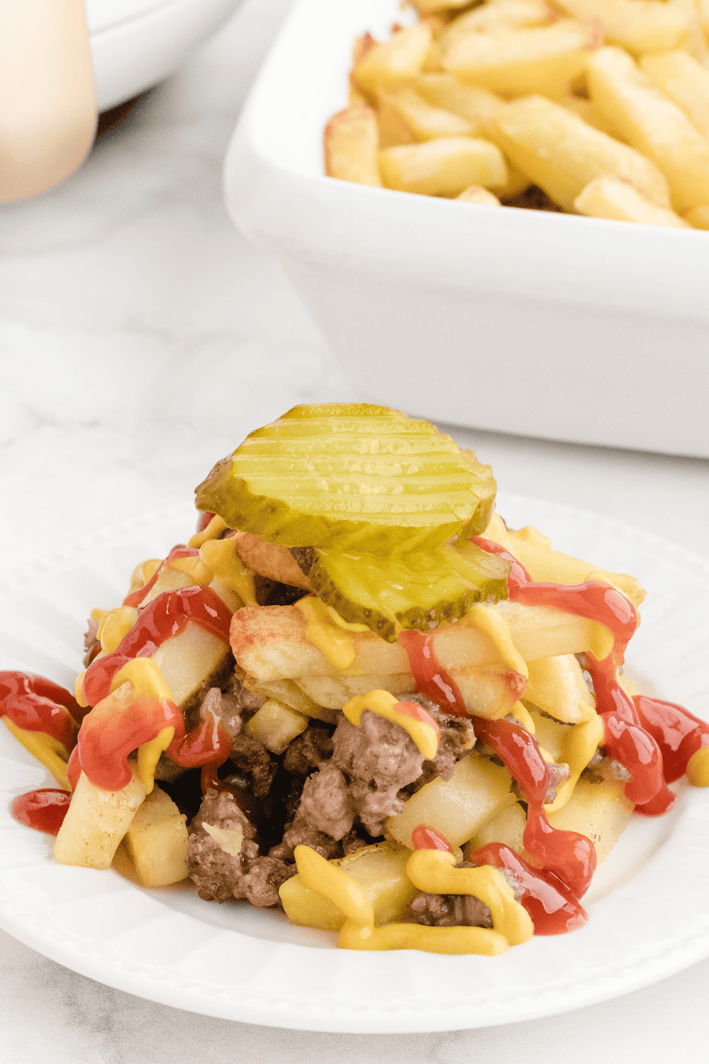 Air-Fryer-Cheeseburger-French-Fry-Casserole-19