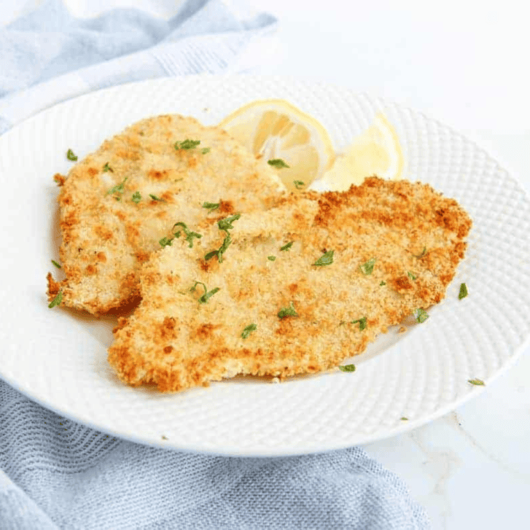 Air Fryer Chicken Schnitzel