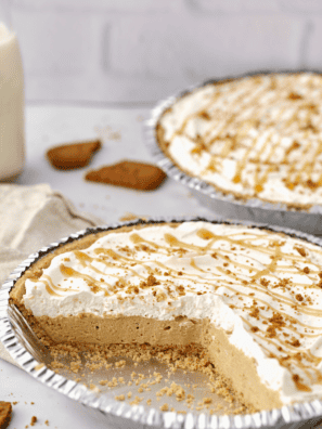 Air Fryer Cookie Butter Pie