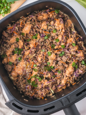 Air Fryer Egg Roll In A Bowl