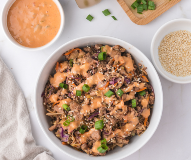 Air Fryer Egg Roll in a Bowl!