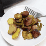 Air-Fryer-Sausage-and-Vegetables