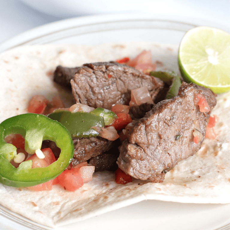 Air Fryer Steak Fajitas - Fork To Spoon