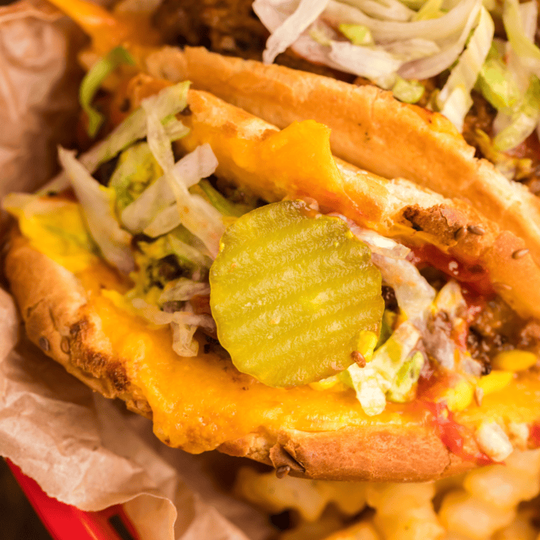 Air Fryer Taco Burgers