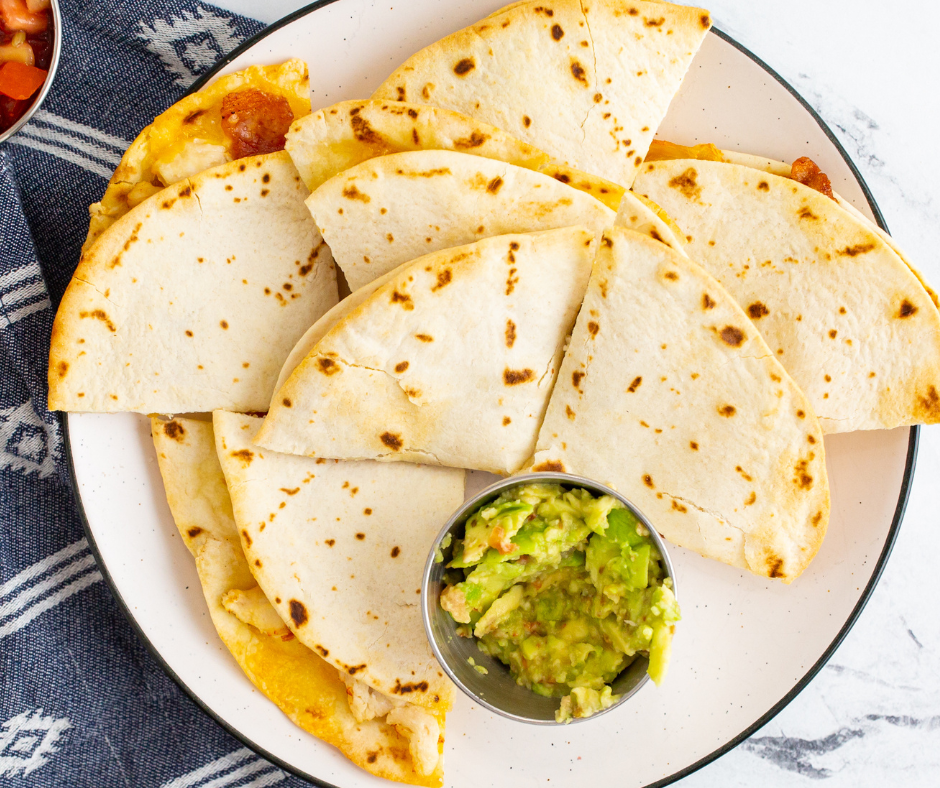 Chili’s Bacon Ranch Chicken Quesadillas - Fork To Spoon