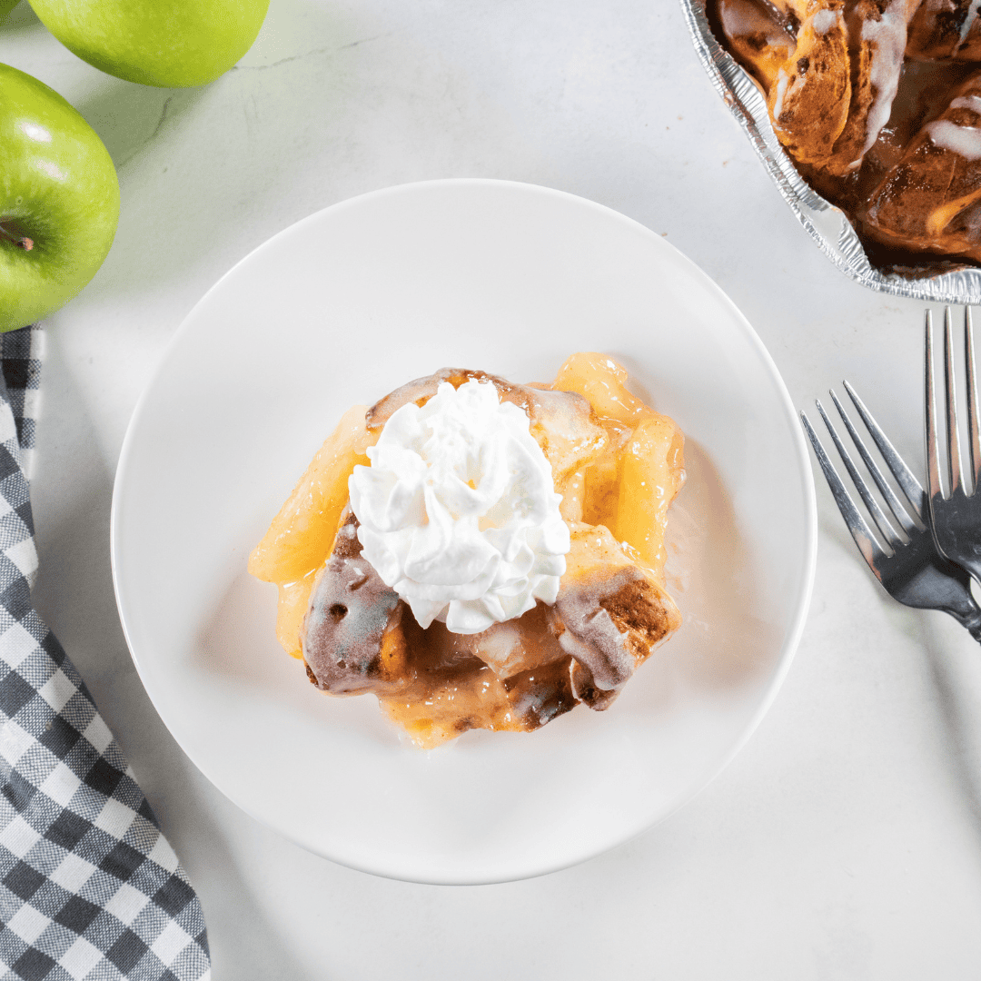 Cracker Barrel Cinnamon Roll Pie Fork To Spoon