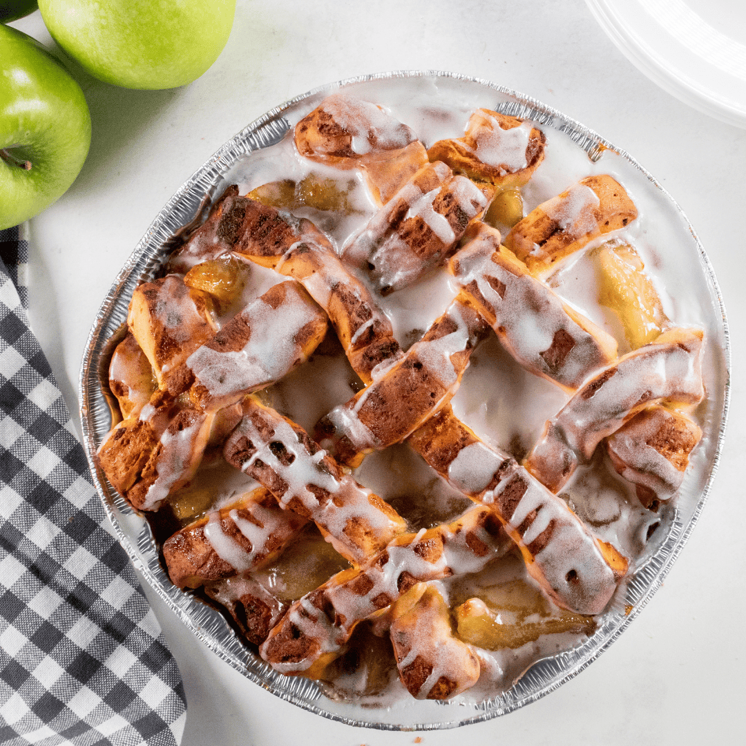 Cracker Barrel Cinnamon Roll Pie-image