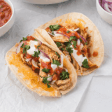 Crockpot Shredded Chicken Tacos (Easy Dump-and-Go Recipe)