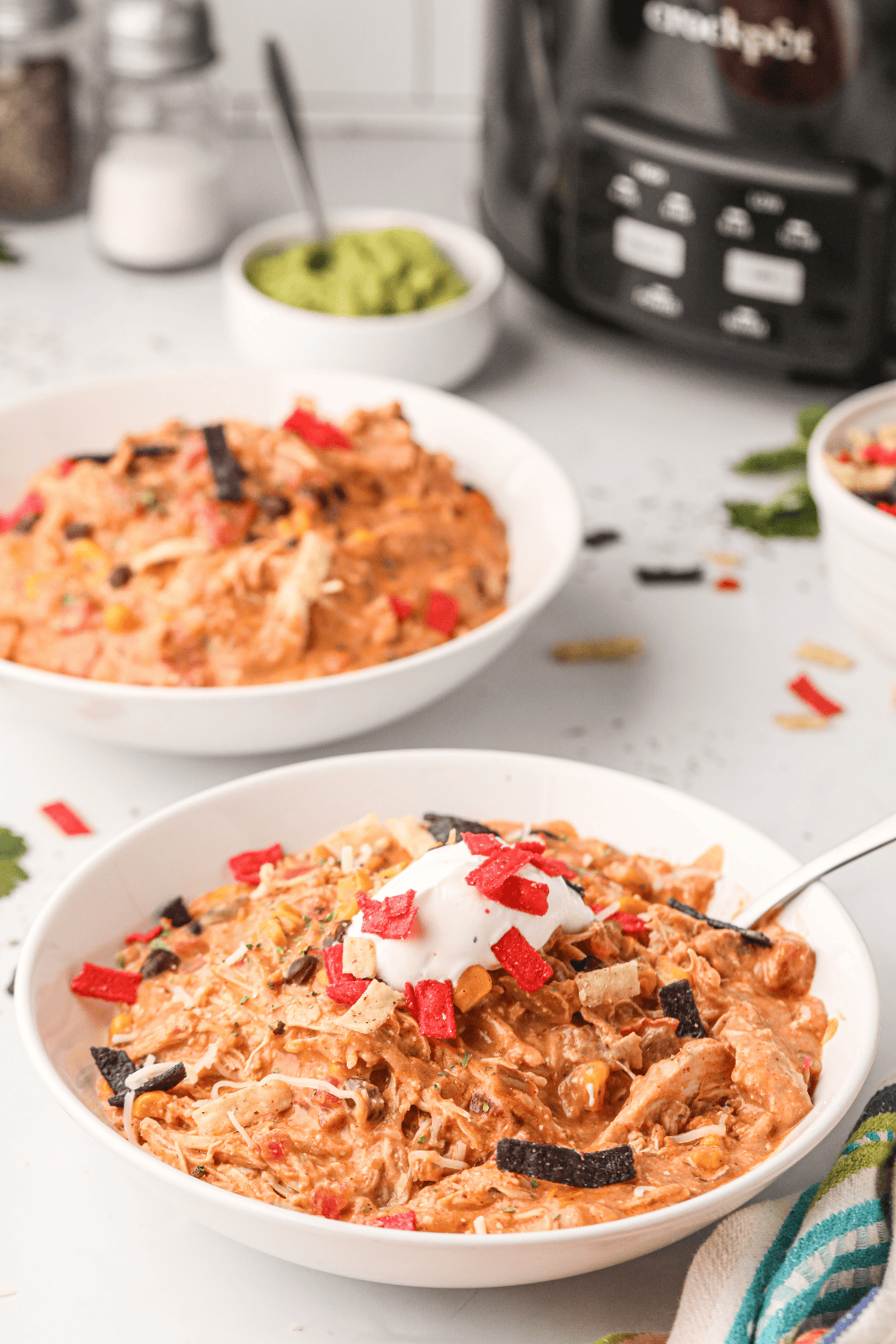 Crockpot Southwest Chicken Chili