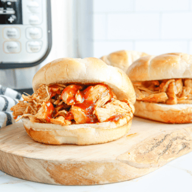 Instant Pot BBQ Shredded Chicken