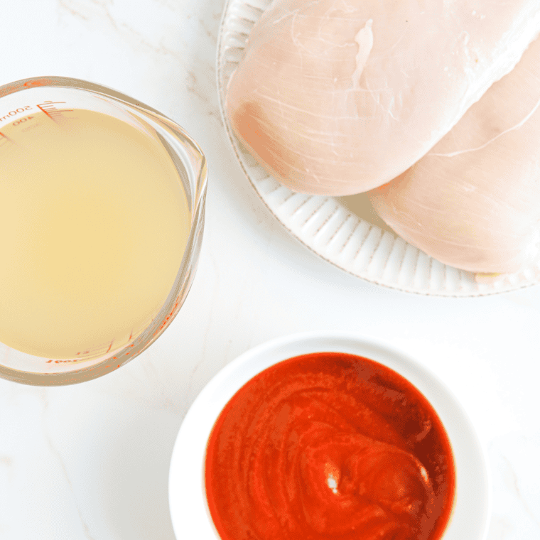 Ingredients You Will Need For Instant Pot Shredded BBQ Chicken