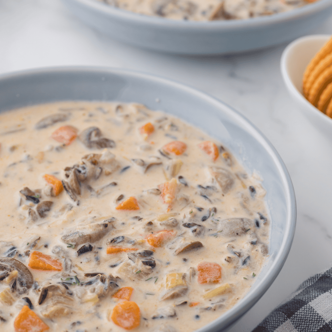 instant pot wild rice soup