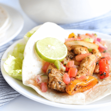 Ninja Foodi Chicken Fajitas