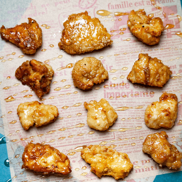  Ninja Foodi Honey Garlic Chicken Bites
