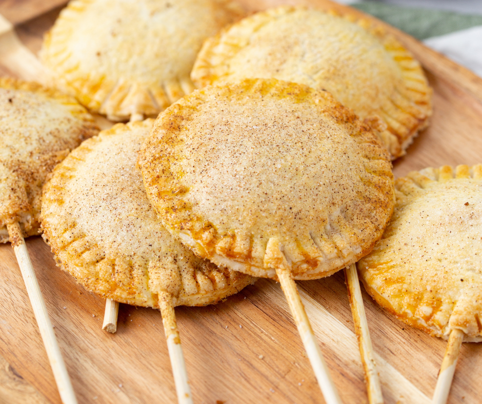 Air Fryer Apple Pie Pops - Fork To Spoon