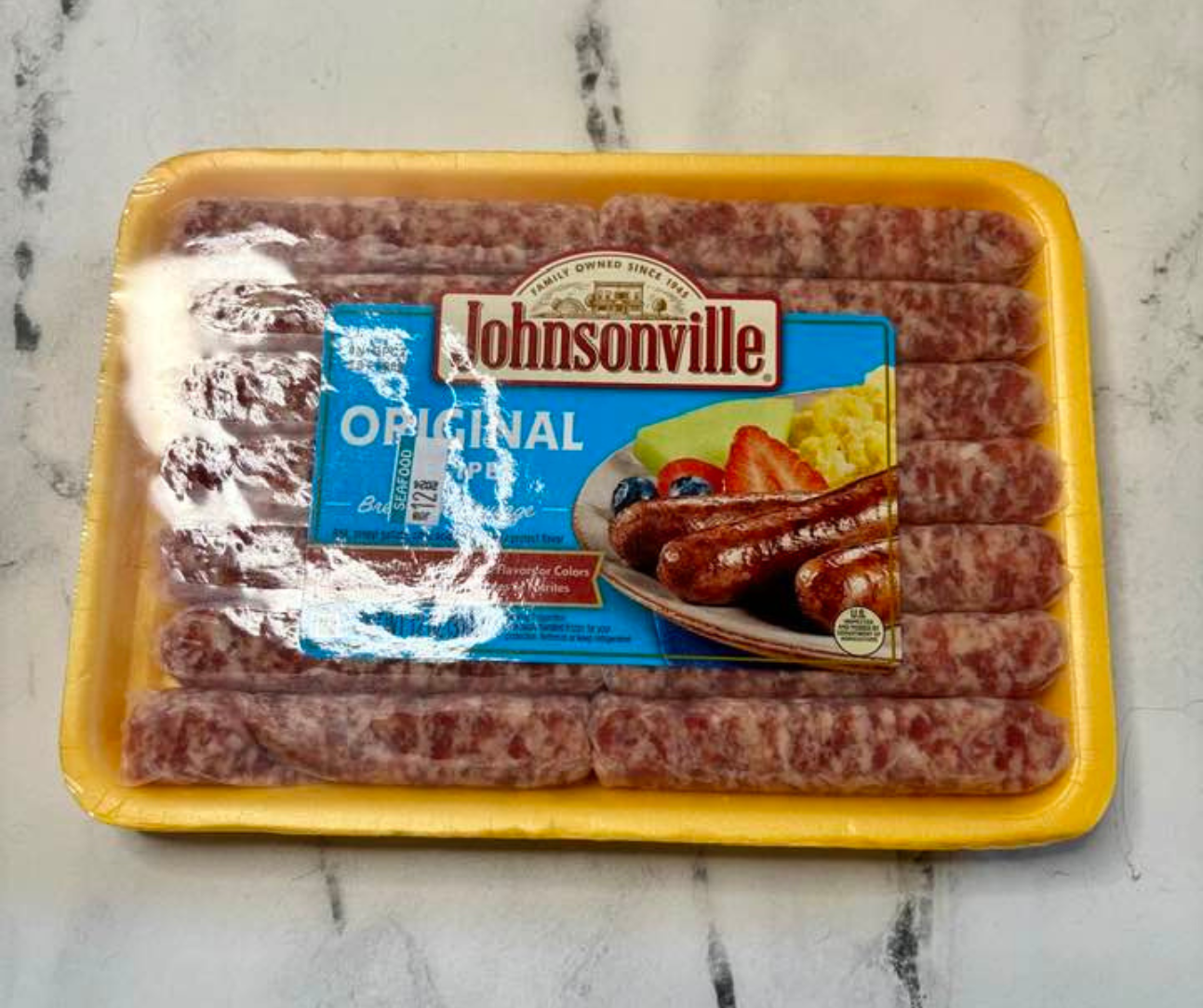 air-fryer-johnsonville-breakfast-sausage-fork-to-spoon