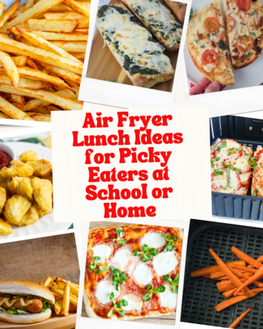 Air Fryer Lunch Ideas for Picky Eaters at School or Home