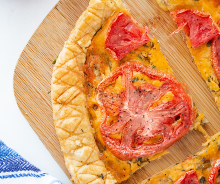 Air Fryer Tomato Galette