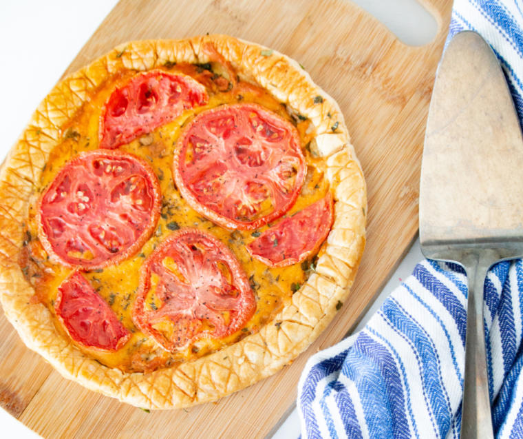 Air Fryer Tomato Galette