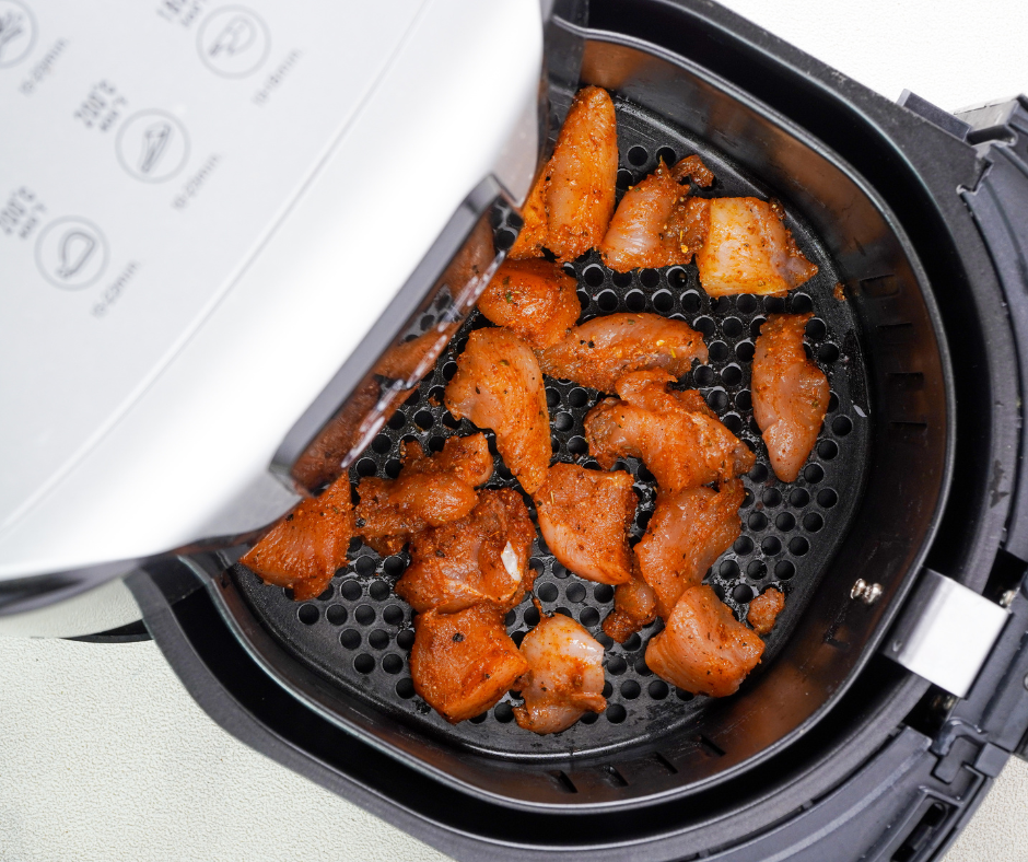 Air Fryer Weight Watcher Chicken Burrito Bowls Fork To Spoon