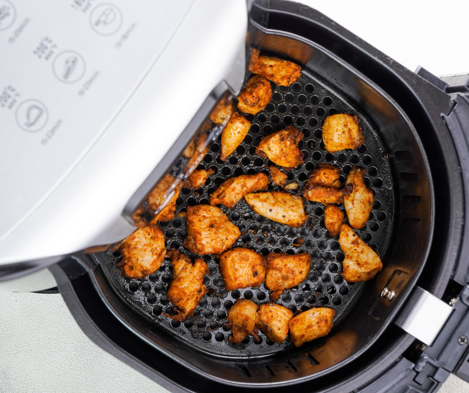 Air Fryer Weight Watcher Chicken Burrito Bowls Fork To Spoon