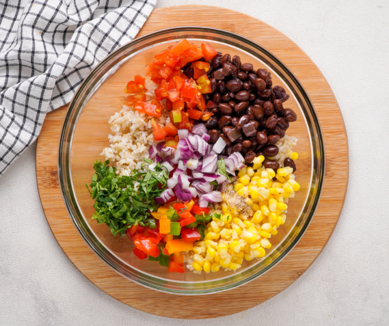 Air Fryer Weight Watcher Chicken Burrito Bowls