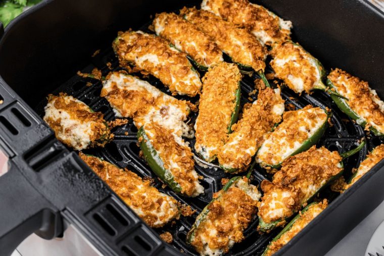 Air fryer jalapeno poppers.