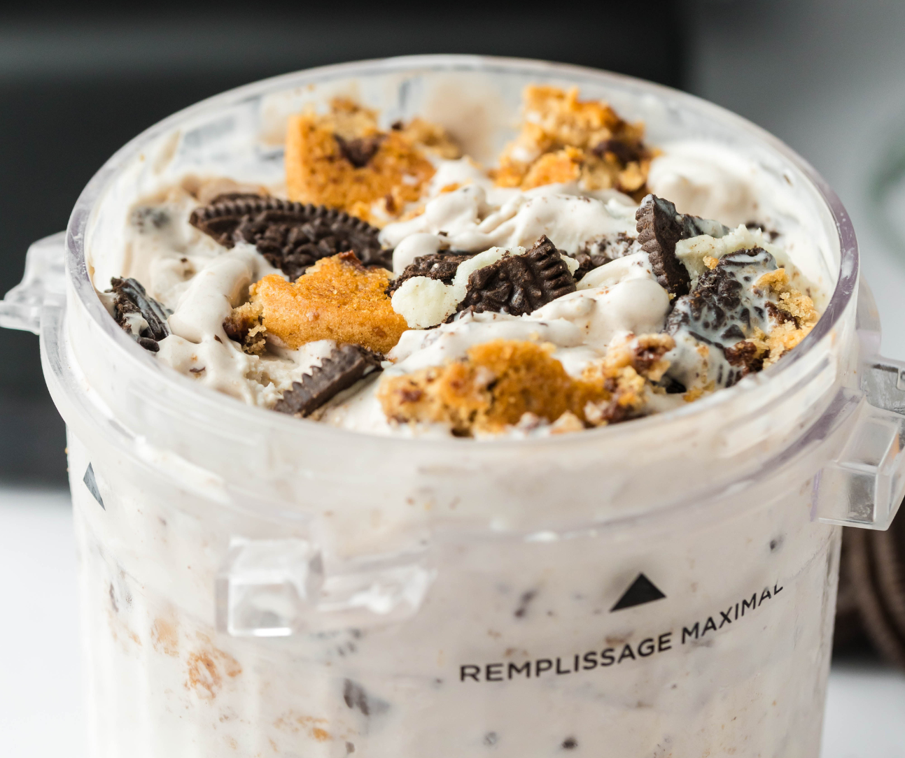 Ninja Creami Milk and Cookies Ice Cream Fork To Spoon