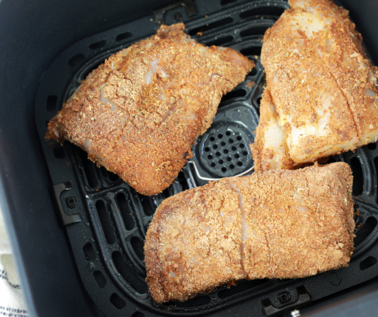 Air Fryer Cajun Snapper