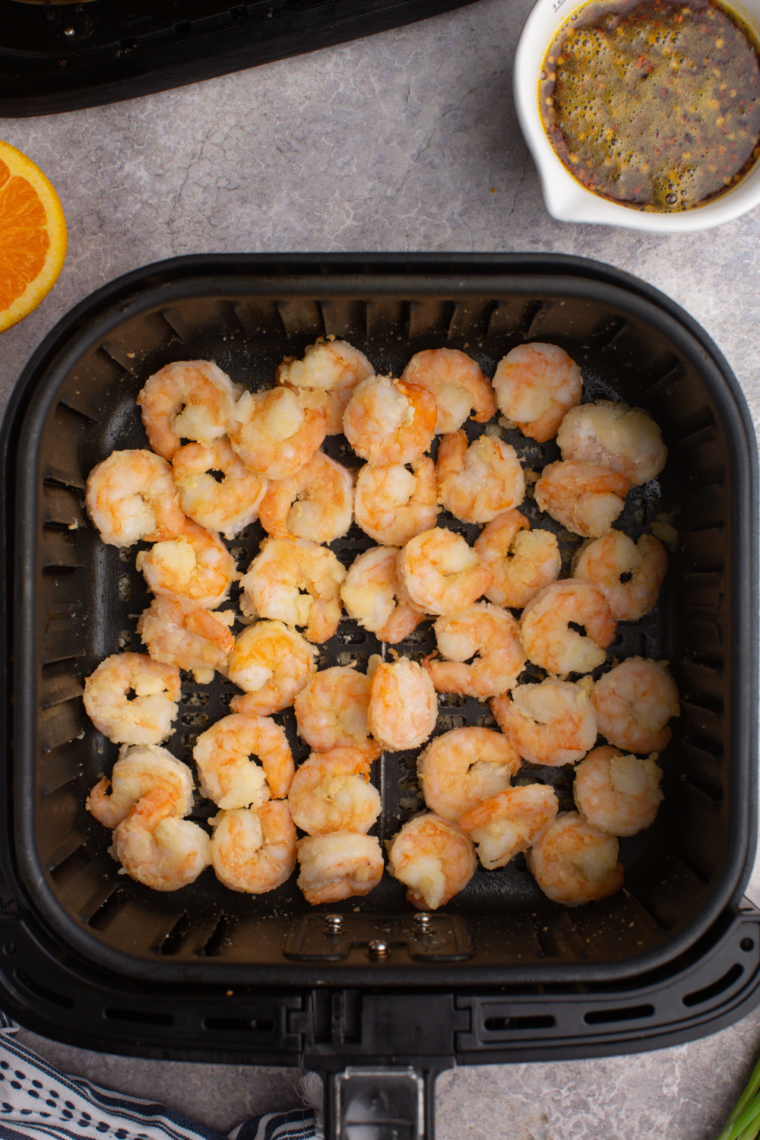 Air Fryer Honey Orange Firecracker Shrimp  